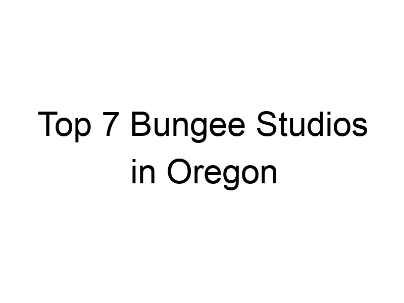 top 7 bungee studios in oregon 139